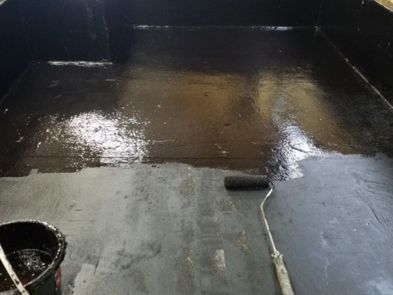 艶ありの防水している写真