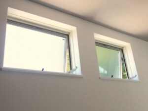 外壁塗装中の窓の開閉について